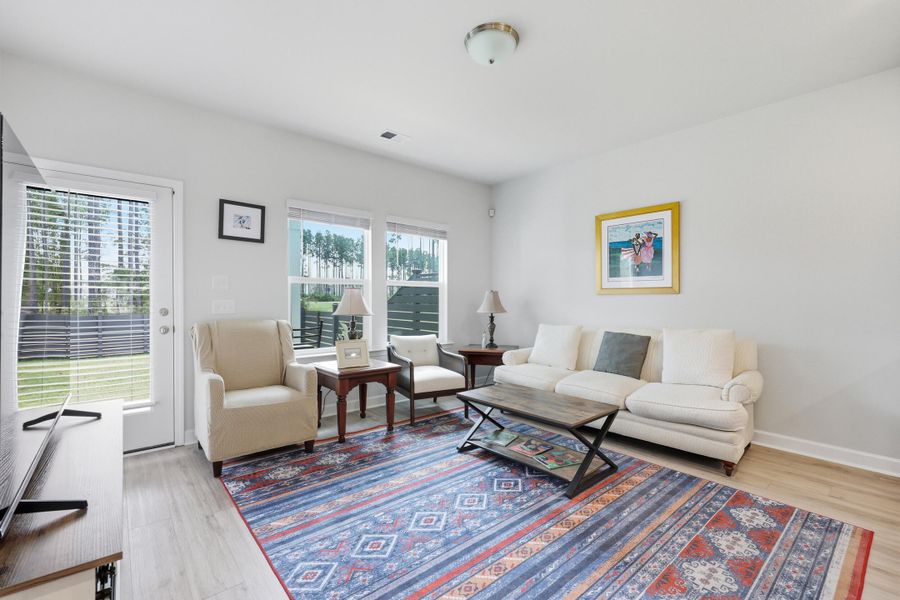 Furnished interior view inside a new home in Hammock Walk at Nexton, Summerville (Image 12). Furnished interior view inside a new home in Hammock Walk at Nexton, Summerville (Image 12).