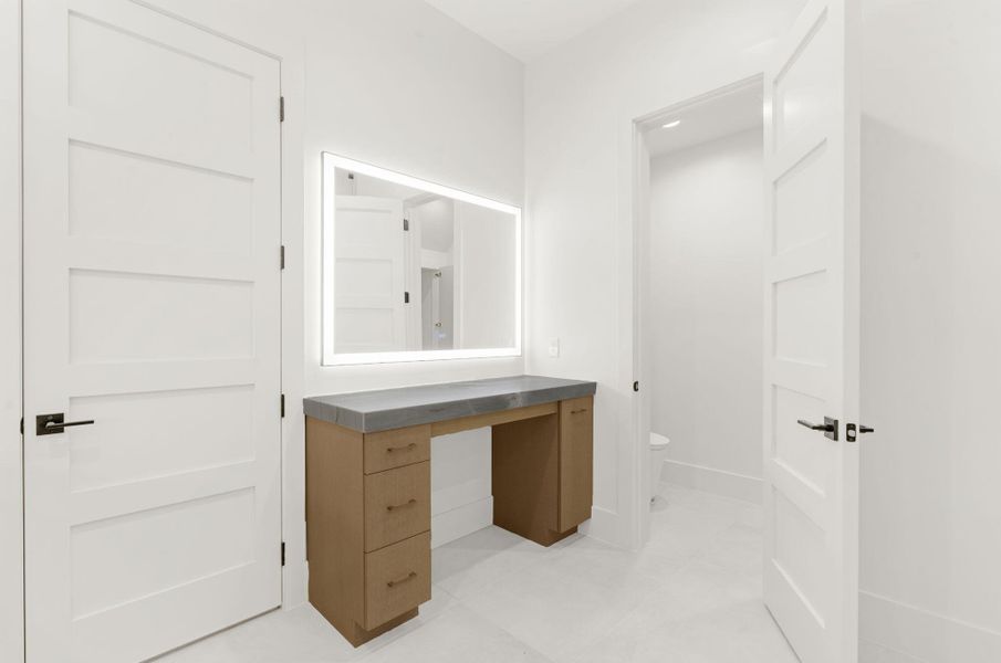 Furnished interior view inside a new home in , Mount Pleasant (Image 10).