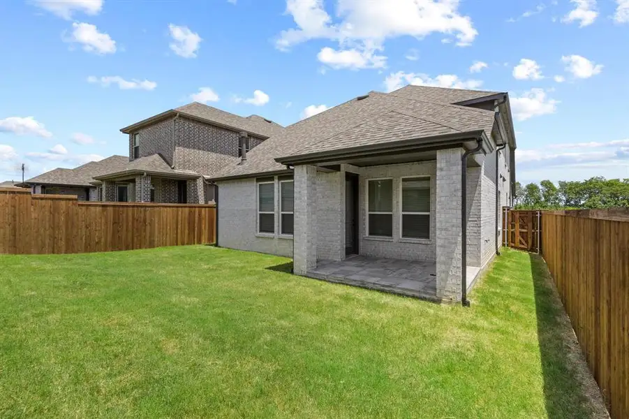 Enjoy the Lush Backyard Lawn and Private Outdoor Space