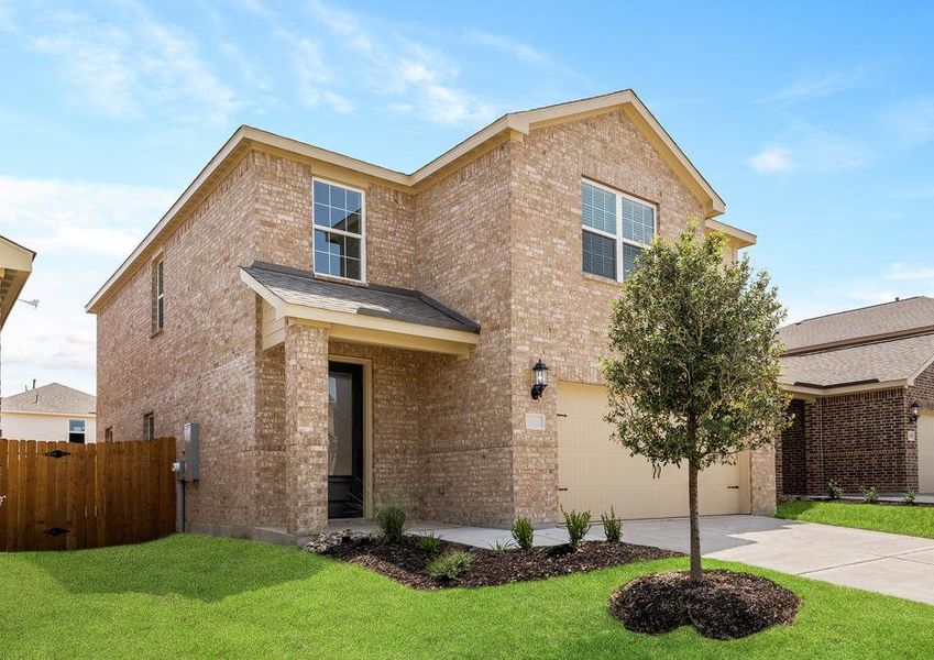 The Willow is a beautiful two-story home.