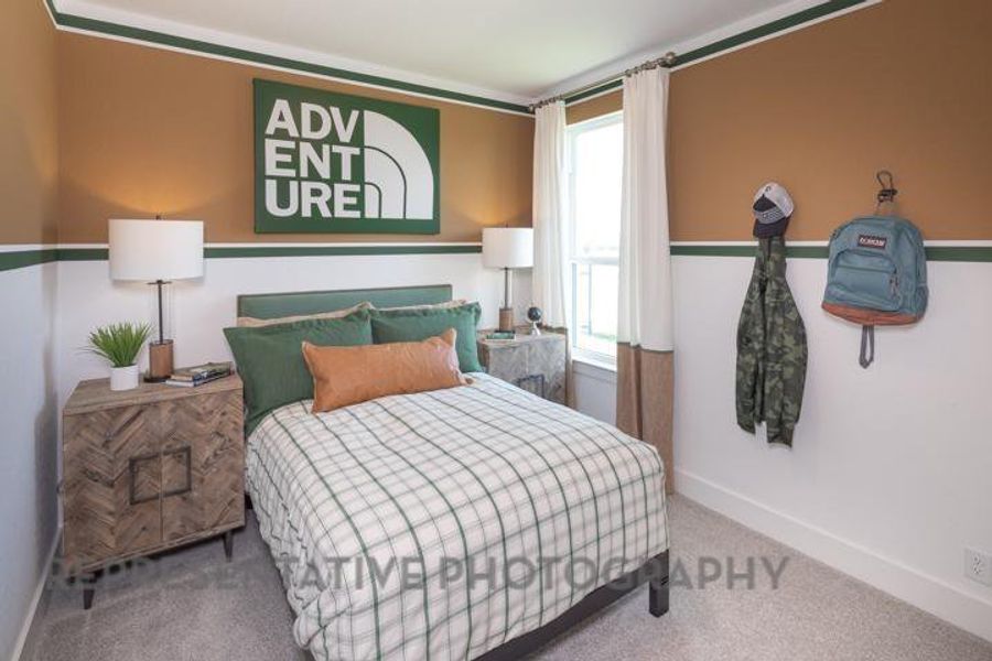 Furnished interior view inside a new home in Gateway Village - The Reserve: 50ft. lots, Denison (Image 4). Furnished interior view inside a new home in Gateway Village - The Reserve: 50ft. lots, Denison (Image 4).