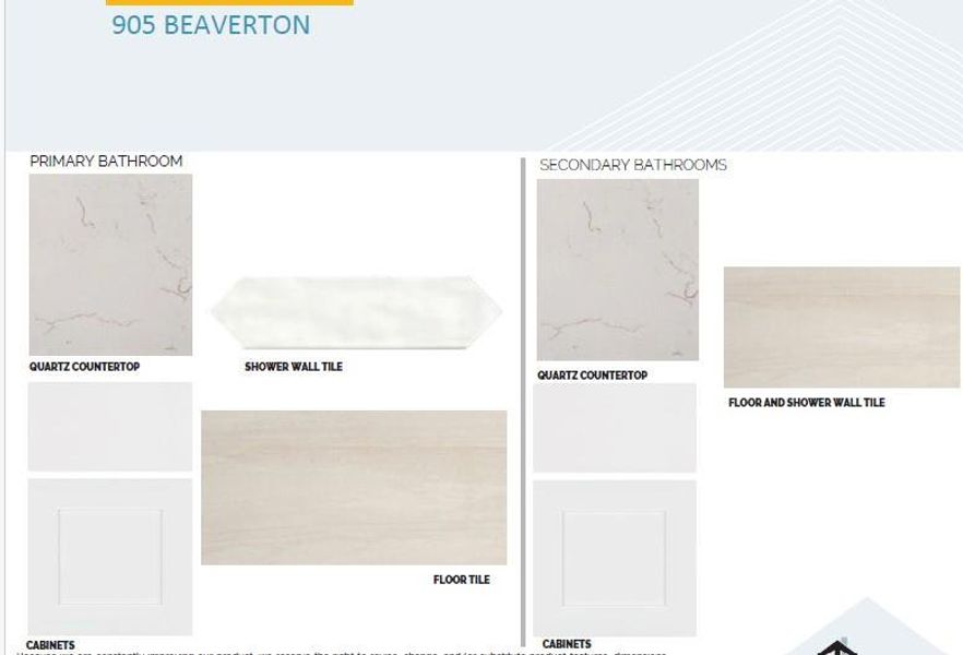 Sample of building materials used in homes in Cedar Brook, Leander (Image 10). Sample of building materials used in homes in Cedar Brook, Leander (Image 10).