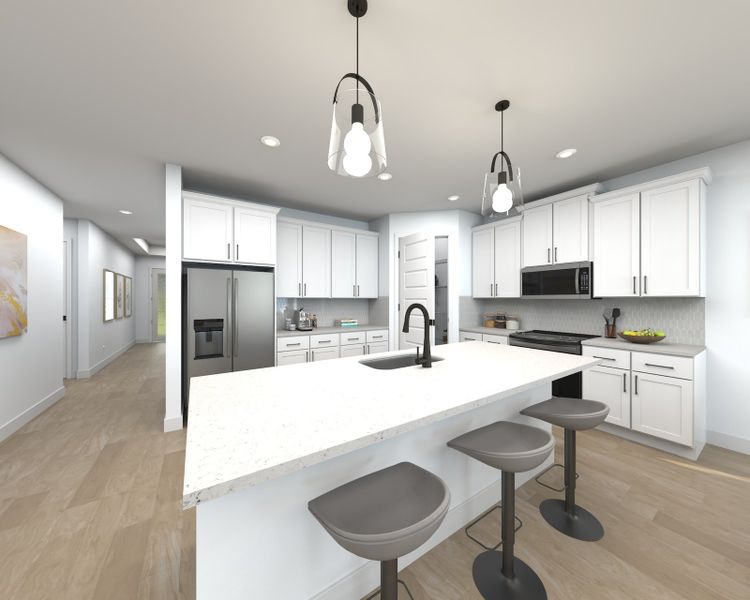 Furnished interior view inside a new home in Coasterra - Reserve Series, Palmetto (Image 3).