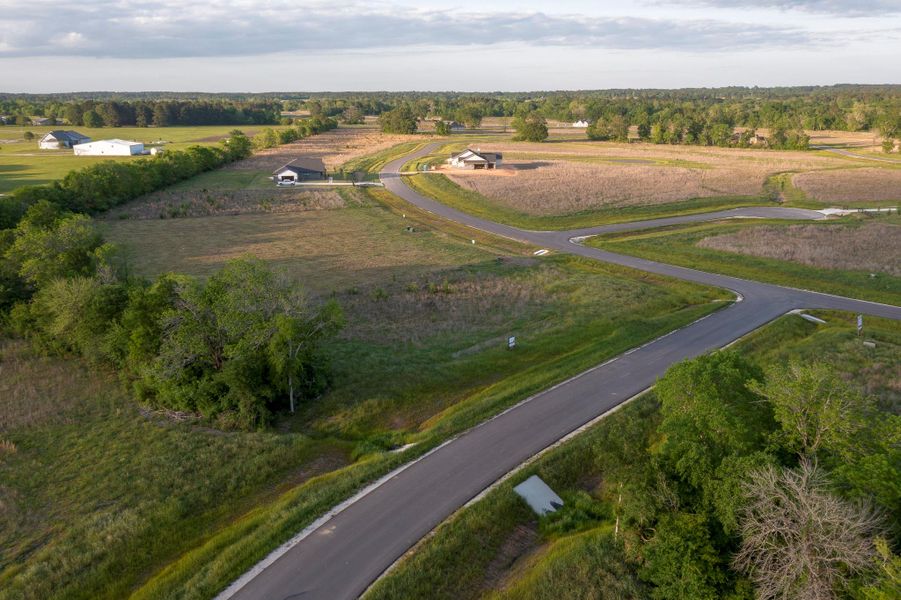Aerial of The Manors