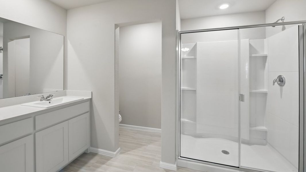 Furnished interior view inside a new home in Springhill South, Boyd (Image 11).