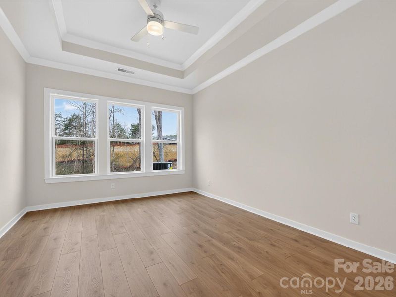 Spacious, unfurnished interior of a new home in North Creek Village, Huntersville (Image 36). Spacious, unfurnished interior of a new home in North Creek Village, Huntersville (Image 36).