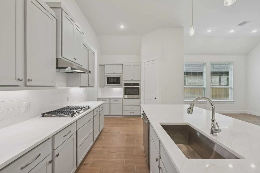 Furnished interior view inside a new home in Kresston, Montgomery (Image 4).
