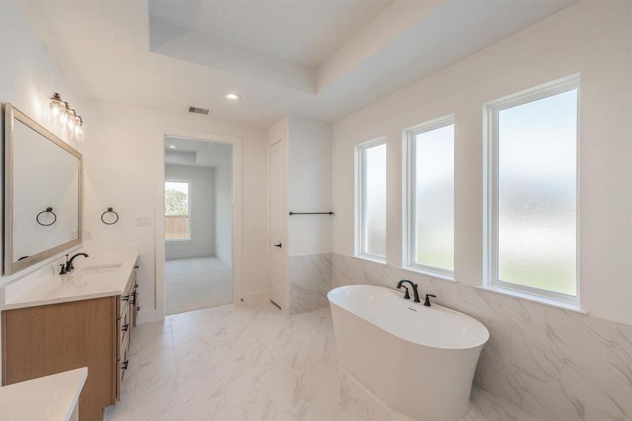 Furnished interior view inside a new home in , Haslet (Image 5).