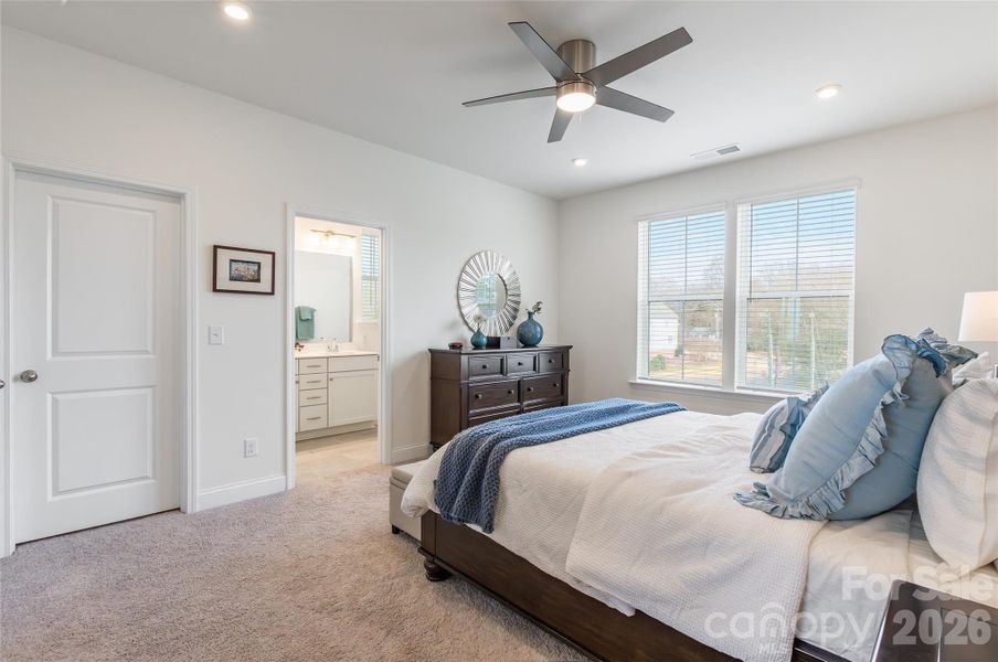 Furnished interior view inside a new home in , Charlotte (Image 6). Furnished interior view inside a new home in , Charlotte (Image 6).