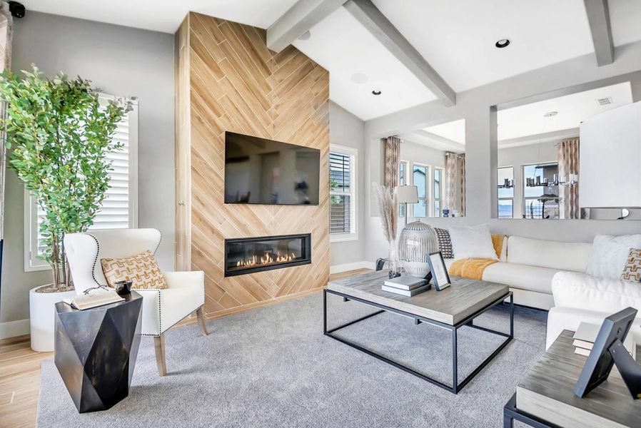 Grace Great Room with Fireplace Option