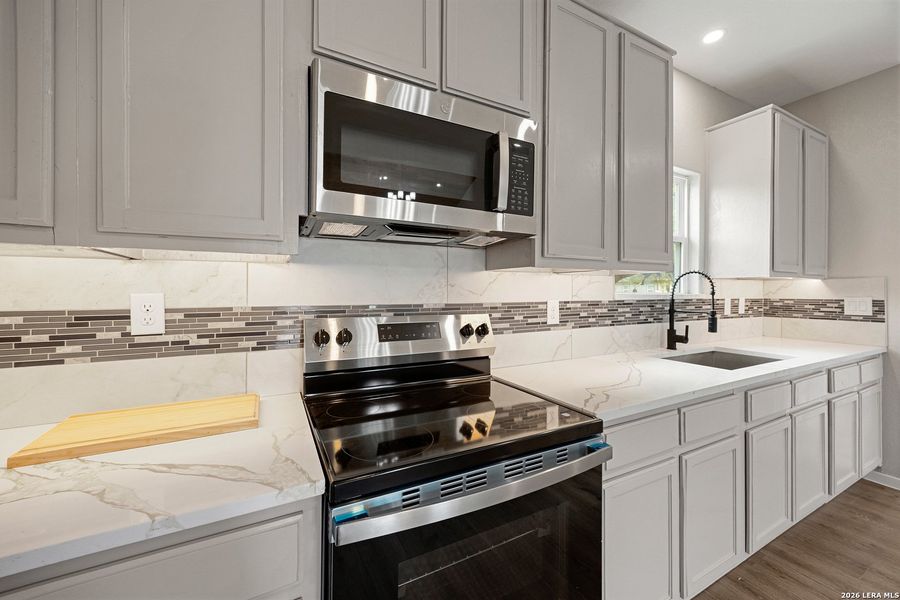Furnished interior view inside a new home in , Somerset (Image 9).