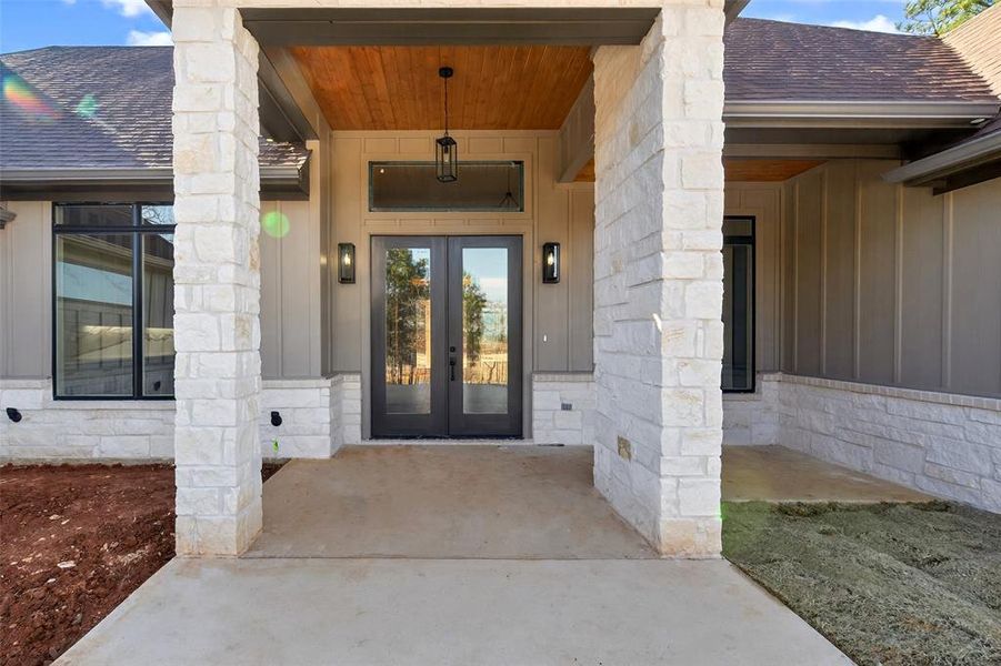 Exterior details and patio area of a home in , Winona (Image 26).