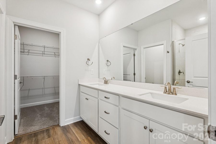Furnished interior view inside a new home in , Statesville (Image 6).