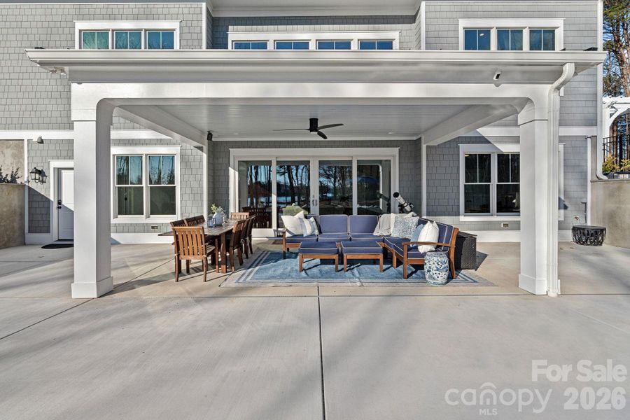 Exterior details and patio area of a home in , Mooresville (Image 23). Exterior details and patio area of a home in , Mooresville (Image 23).