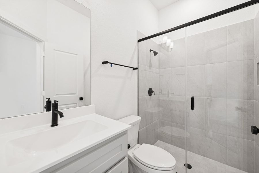 Furnished interior view inside a new home in Colton 45' Homesites, Todd Mission (Image 16). Furnished interior view inside a new home in Colton 45' Homesites, Todd Mission (Image 16).