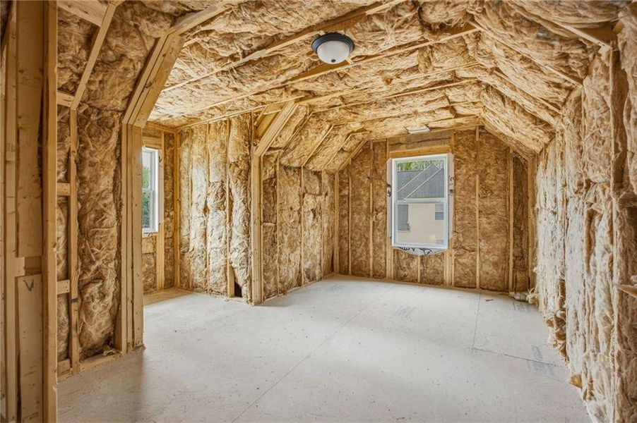 In-progress construction of a new home in , Dallas, GA (Image 33).