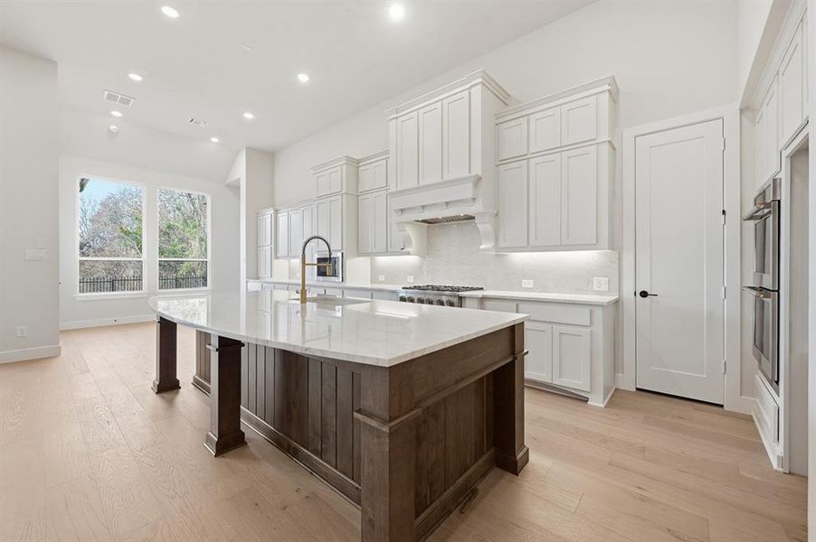 Furnished interior view inside a new home in Mustang Lakes, Celina (Image 11).