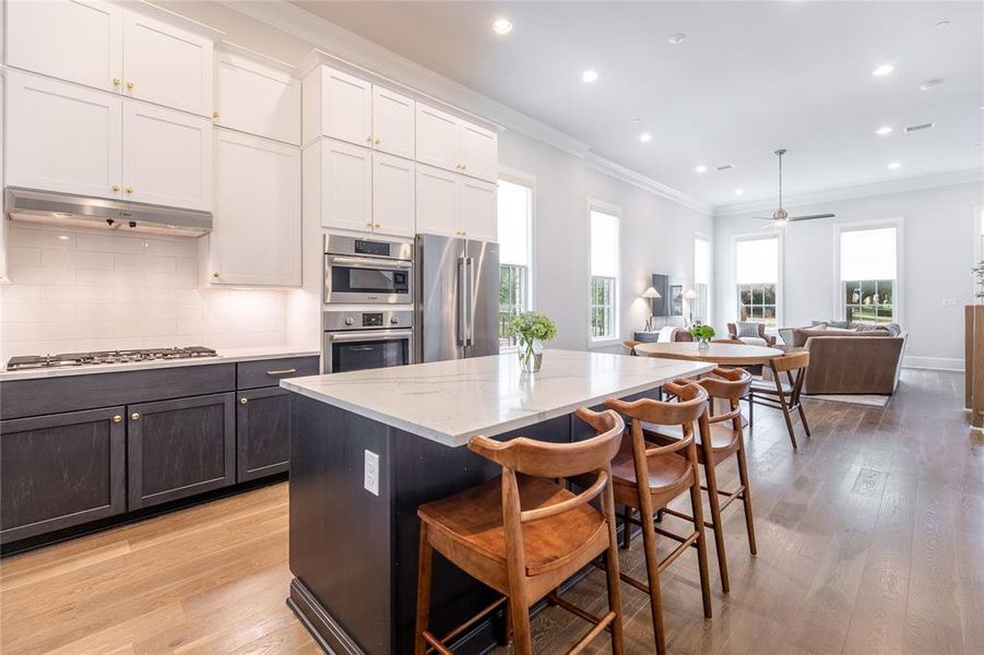Furnished interior view inside a new home in , Addison (Image 15).