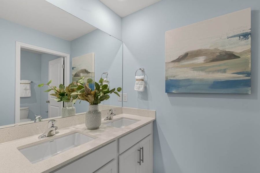 Representative furnished interior of a home built from the HAYDEN by D.R. Horton in Cedar Oaks, Greensboro (Image 27). Representative furnished interior of a home built from the HAYDEN by D.R. Horton in Cedar Oaks, Greensboro (Image 27).