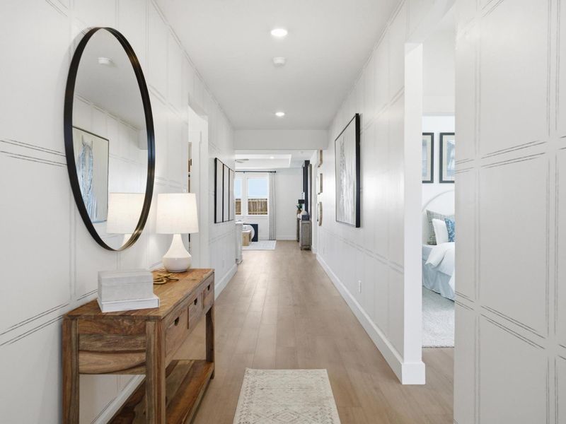 Furnished interior view inside a new home in Meadow Ridge Estates, Josephine (Image 6).