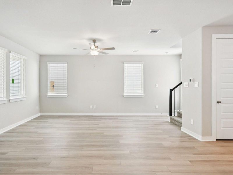 Photo is not of the actual home, but is an inspirational photo of builder’s model home and may depict options, furnishings, and/or decorator features that are not included