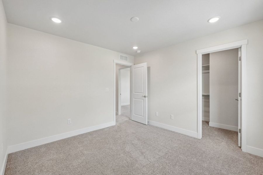 Spacious, unfurnished interior of a new home in Pony Park, Colorado Springs (Image 43). Spacious, unfurnished interior of a new home in Pony Park, Colorado Springs (Image 43).
