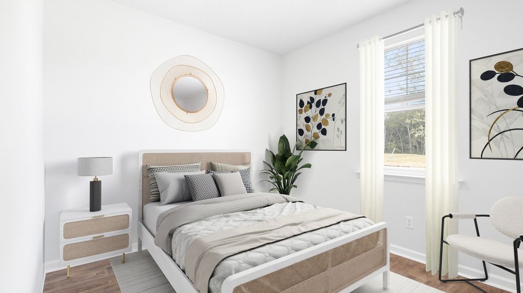 Furnished interior view inside a new home in Center Pointe, Santee (Image 7).