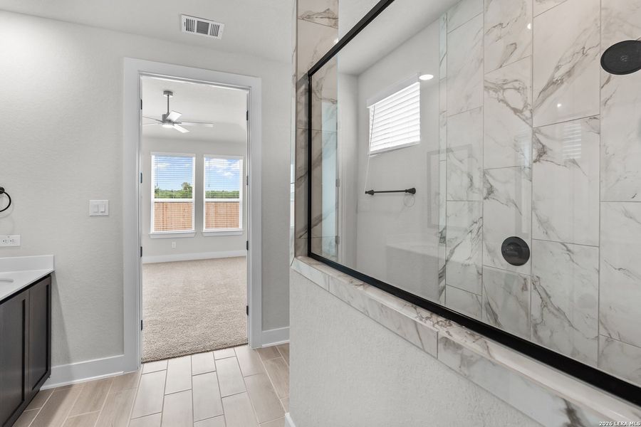 Furnished interior view inside a new home in Stillwater Ranch, San Antonio (Image 12).