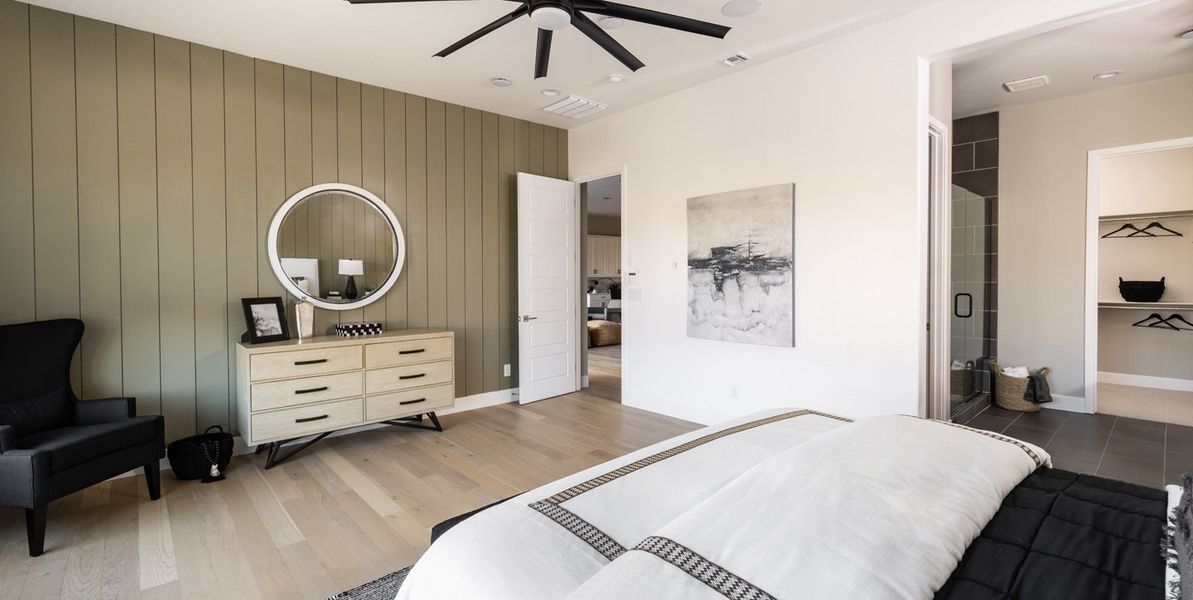 Furnished interior view inside a new home in Horizon at The Dells, Prescott (Image 18). Furnished interior view inside a new home in Horizon at The Dells, Prescott (Image 18).