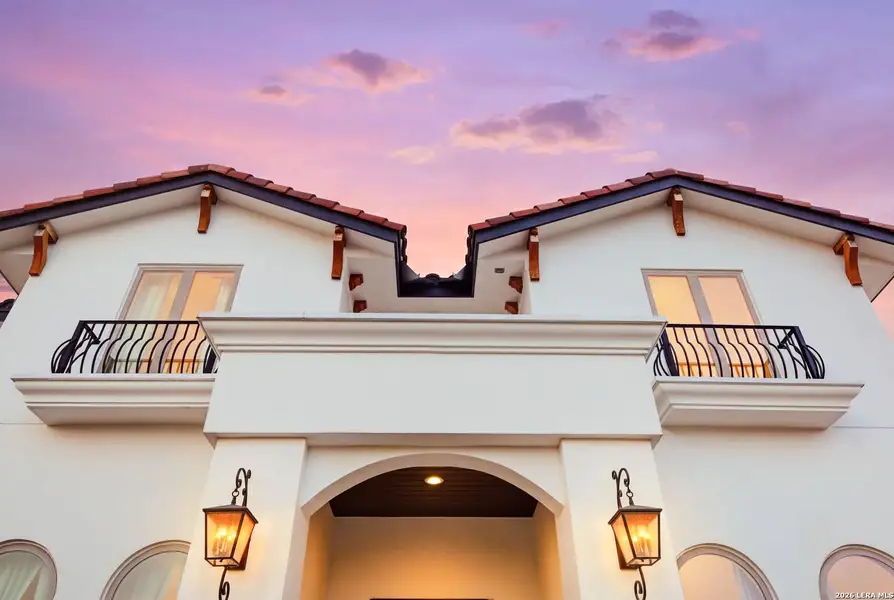 Exterior details and patio area of a home in , Boerne (Image 32).