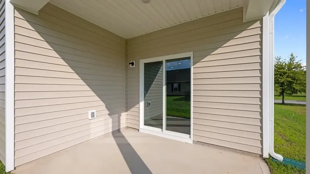 Exterior details and patio area of a home in Saddlebrook, Rocky Mount (Image 16). Exterior details and patio area of a home in Saddlebrook, Rocky Mount (Image 16).