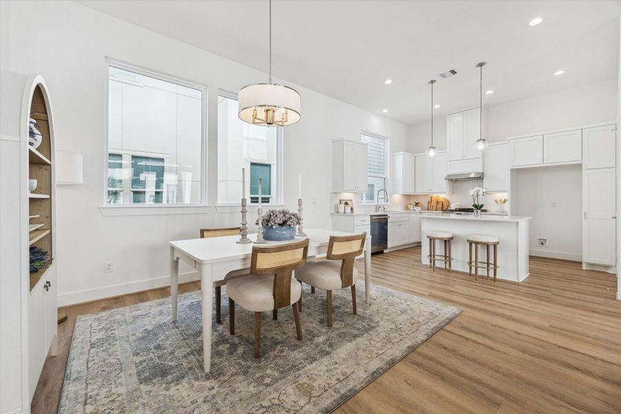 Furnished interior view inside a new home in Upland Estates, Houston (Image 41).