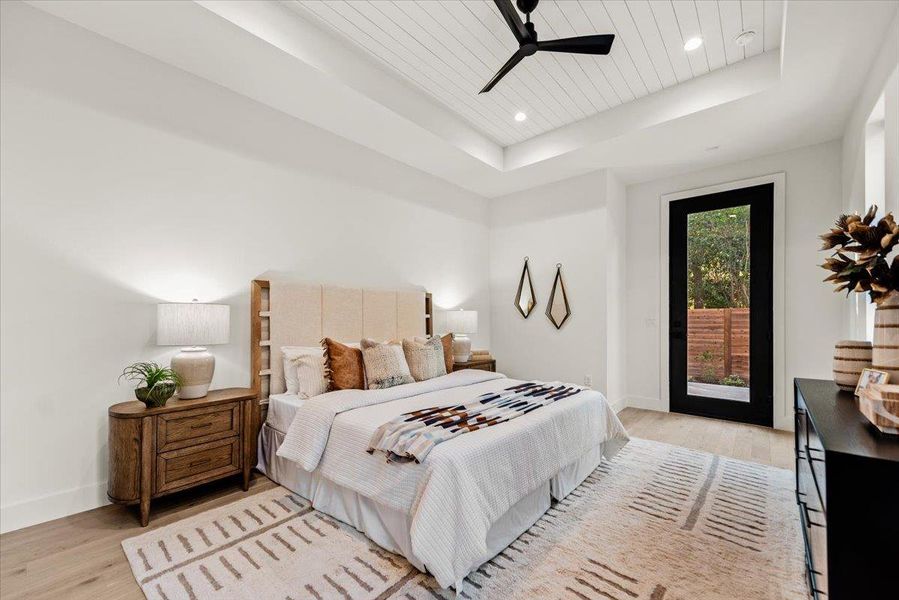 Furnished interior view inside a new home in , Austin (Image 9).