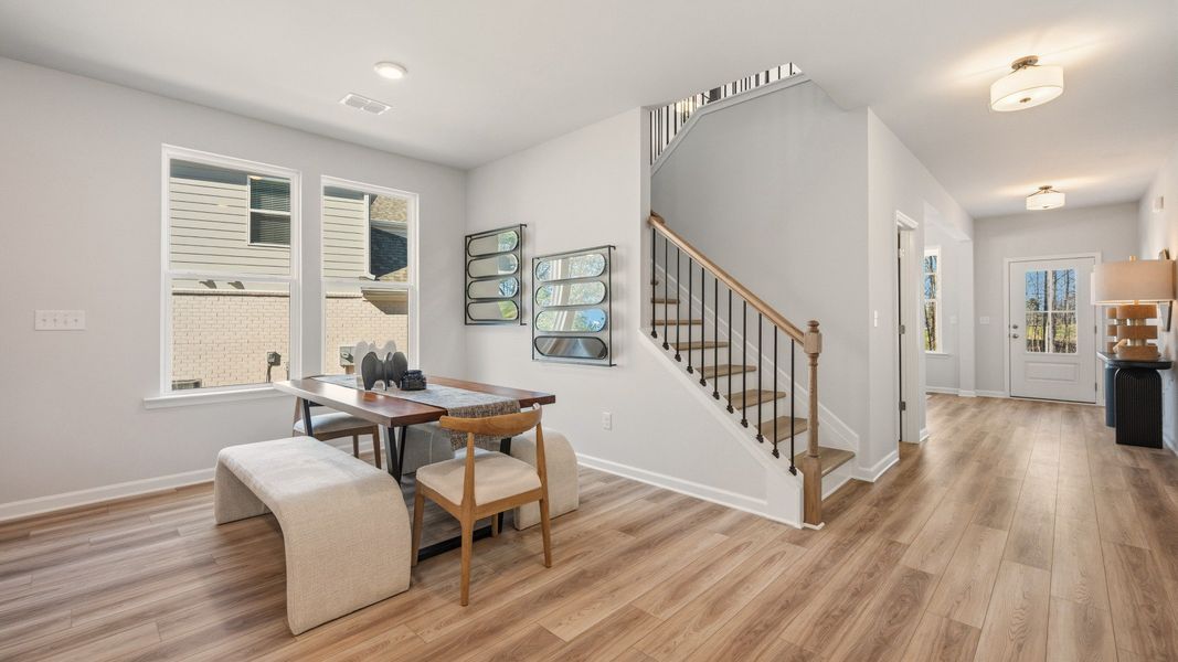 Representative exterior photo of a completed home built from the Briar Creek by DRB Homes in Hamilton Lakes, Lawrenceville, GA (Image 25). Representative exterior photo of a completed home built from the Briar Creek by DRB Homes in Hamilton Lakes, Lawrenceville, GA (Image 25).