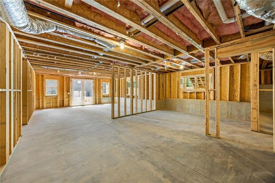 In-progress construction of a new home in , Brookhaven, GA (Image 60).