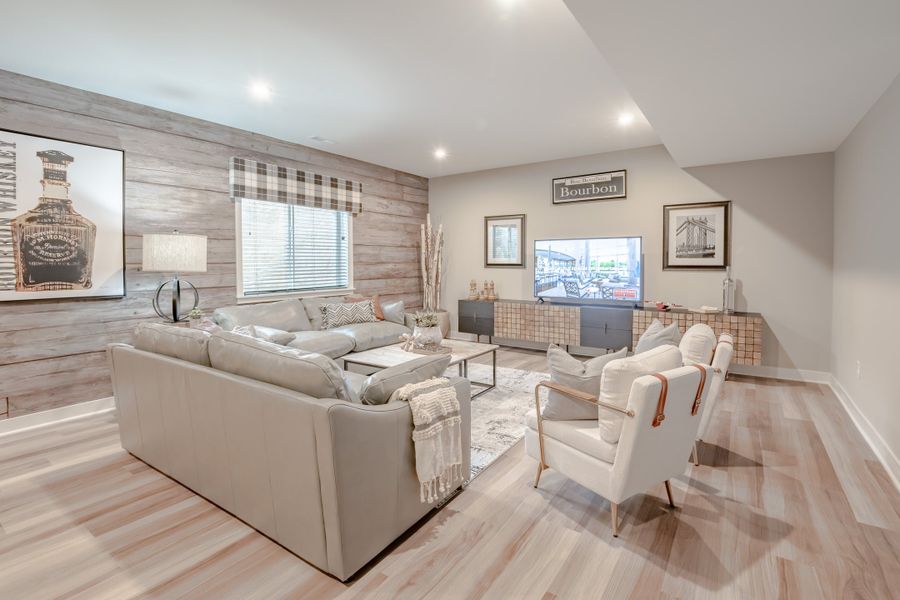 Representative furnished interior of a home built from the Mitchell by Fischer Homes in Leeland Farms, Fuquay Varina (Image 23).