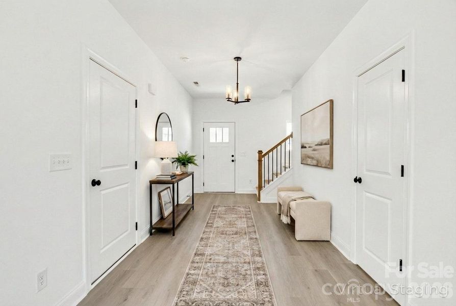 Furnished interior view inside a new home in , Kannapolis (Image 5).