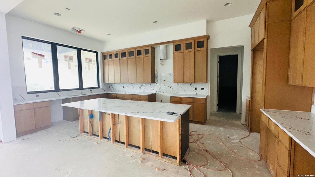In-progress construction of a new home in , San Antonio, TX (Image 25).