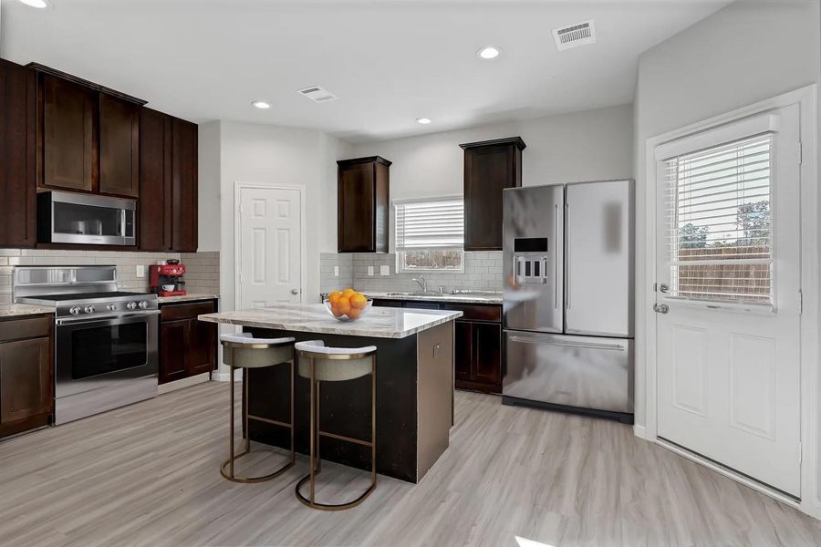 Furnished interior view inside a new home in , Dayton (Image 11).