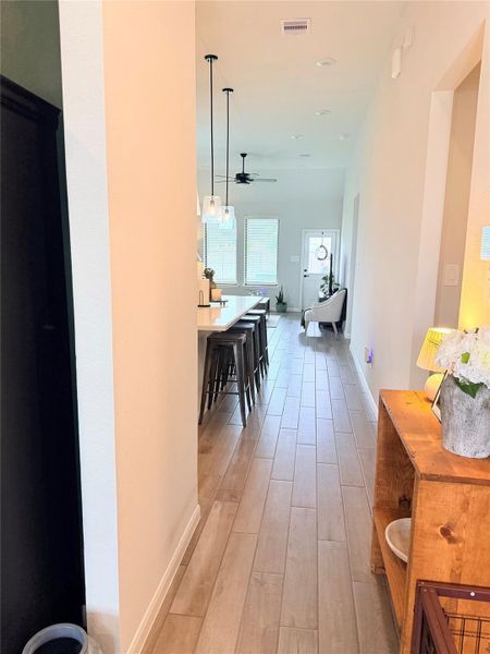 Furnished interior view inside a new home in , Richmond (Image 7).