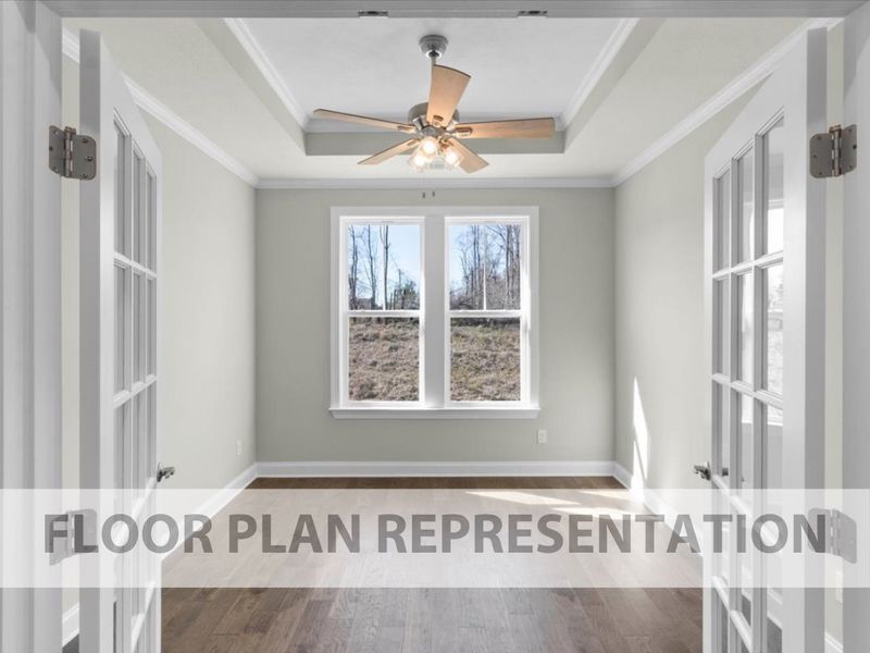 Image 21 representing the Jamison by Ivey Homes in Sinclair at Crawford Creek, Grovetown, GA.