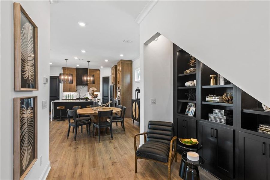 Furnished interior view inside a new home in Waterhaven, Cumming (Image 26).