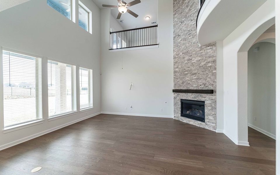 Spacious, unfurnished interior of a new home in Heath Golf & Yacht Club, Heath (Image 19). Spacious, unfurnished interior of a new home in Heath Golf & Yacht Club, Heath (Image 19).