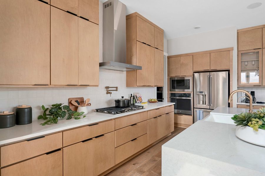 Furnished interior view inside a new home in Heritage, Dripping Springs (Image 12). Furnished interior view inside a new home in Heritage, Dripping Springs (Image 12).