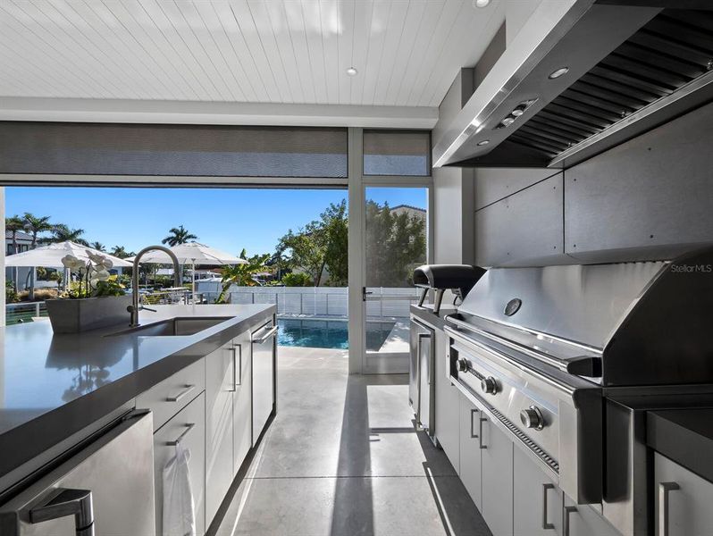 Exterior details and patio area of a home in , Sarasota (Image 3). Exterior details and patio area of a home in , Sarasota (Image 3).