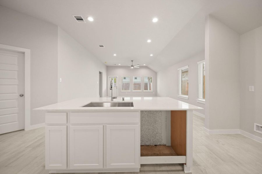 Furnished interior view inside a new home in Barton Creek Ranch, Conroe (Image 5). Furnished interior view inside a new home in Barton Creek Ranch, Conroe (Image 5).