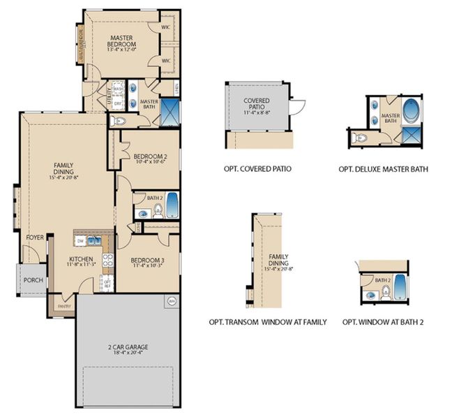 Melrose Floor Plan