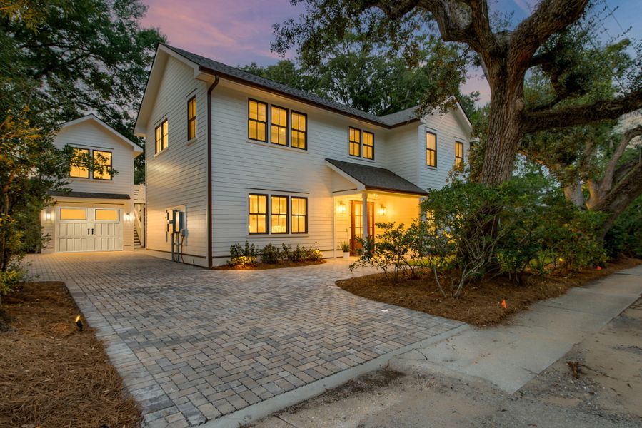 Front exterior of a new home in , Mount Pleasant, SC, highlighting curb appeal (Image 26).