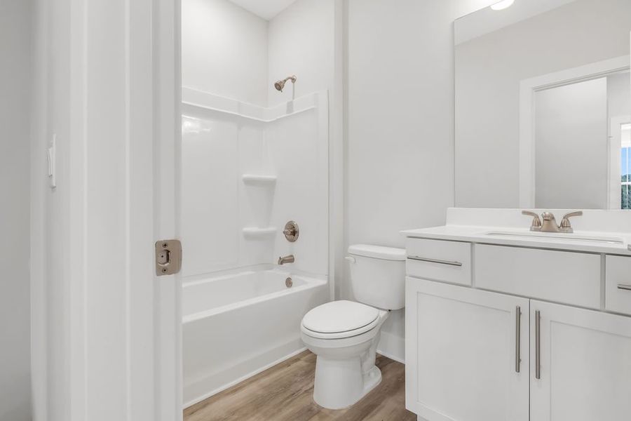 Furnished interior view inside a new home in Echo Park, Suwanee (Image 14).