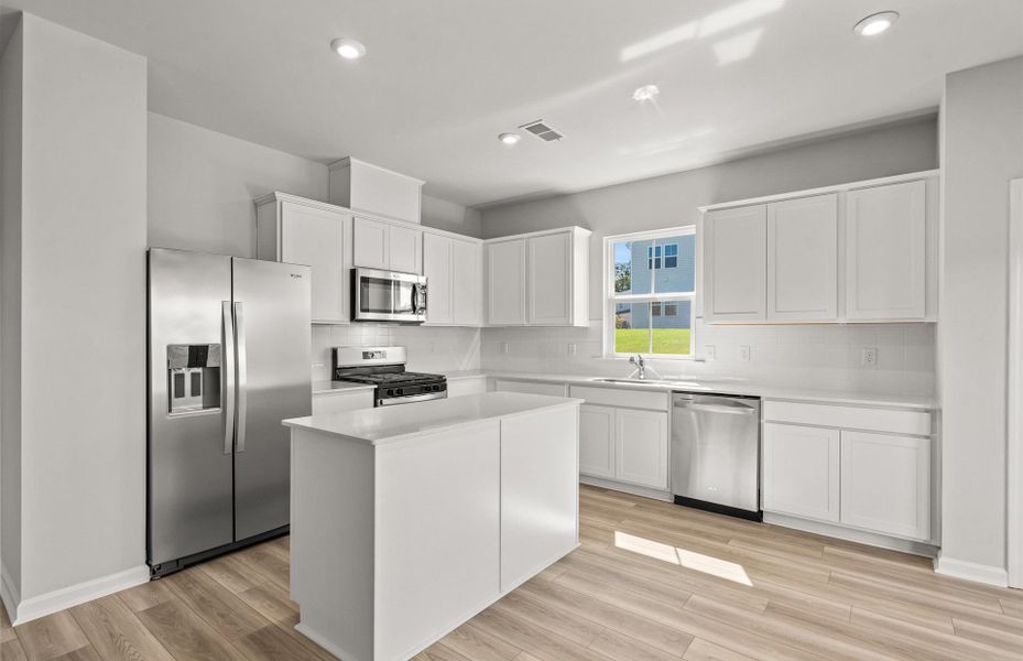 Furnished interior view inside a new home in Crestview, Spartanburg (Image 3). Furnished interior view inside a new home in Crestview, Spartanburg (Image 3).